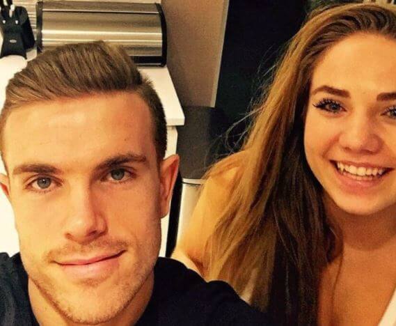 Brian Henderson's children, Jordan Henderson and Jody Henderson.